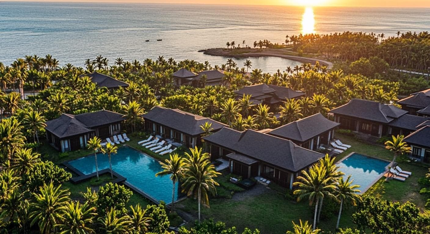 Vue générale de la résidence Teranga Park Villas